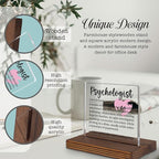 Psychologist Gifts, Appreciation Desk Sign - Image 3
