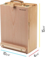MEEDEN Large Tabletop Easel Sketchbox, Adjustable Solid Beech Wood Desktop - Image 2