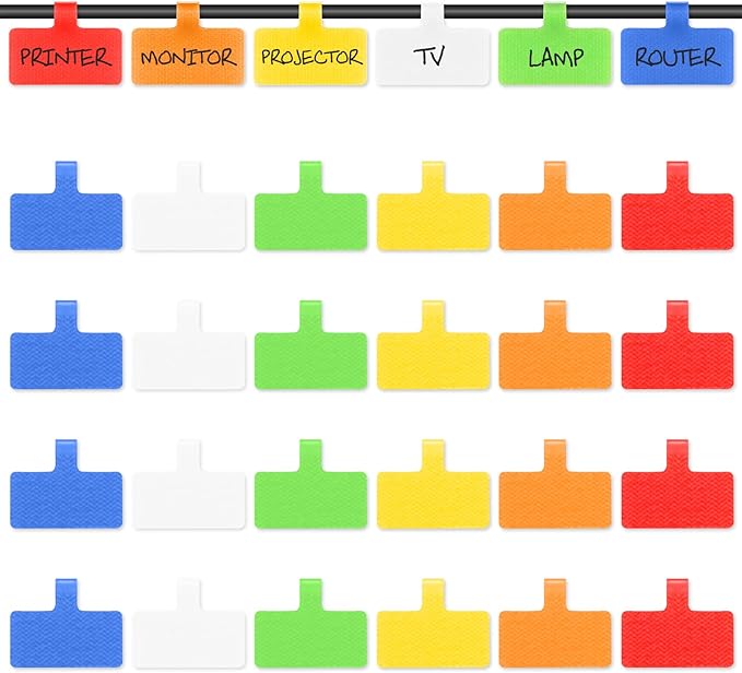 Trilancer Cable Cord Labels Large Size, by Trilancer