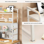 ZWCQSYS 2-Tier Desktop Bookshelf Hutch - Image 6