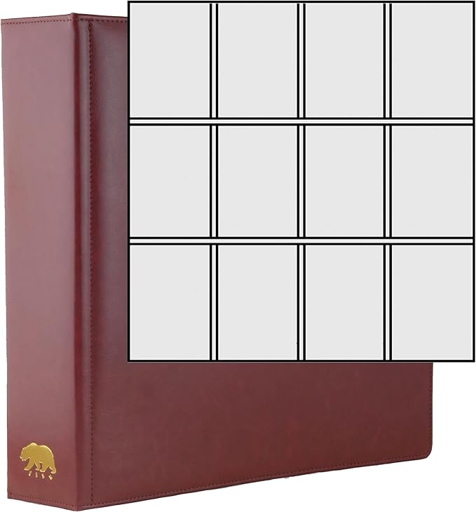 Ursae Minoris Estate Library Deluxe 4 Q-Ring Large Format Binder by Ursae+Minoris