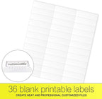 HERKKA Extra Capacity Hanging File Folders, 30 Pack Reinforced Letter Size - Image 6