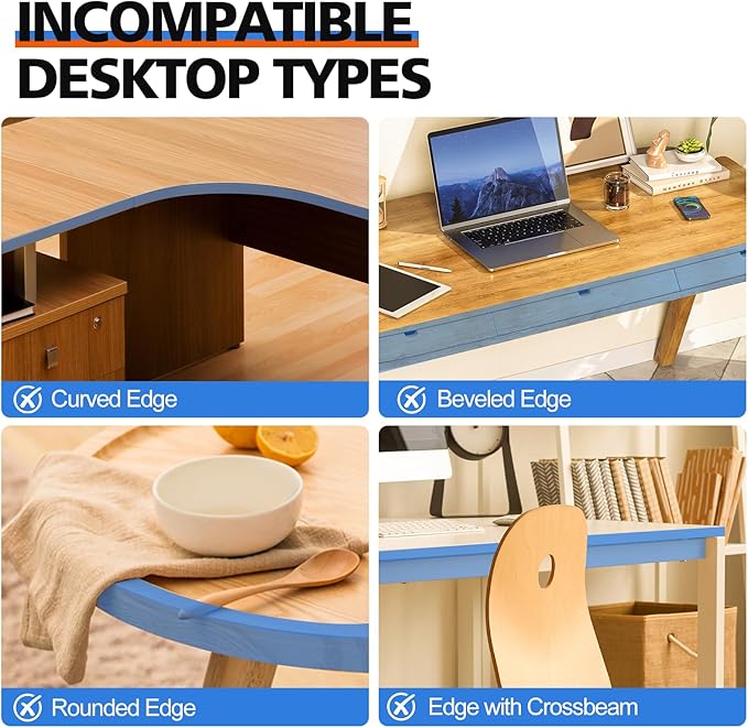OUKMIC Large Keyboard Tray Under Desk Slide Out - Image 7