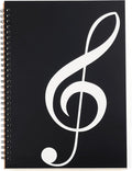 MoHern Blank Sheet Music Notebook, 160 Pages Composition Staff Paper Notebook by MoHern