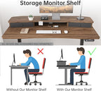 HUANUO 55" x 26" Electric Standing Desk - Image 6