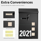 LAND·VOI Wall Mounted Mailbox - Image 5
