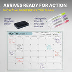 Monthly Magnetic Calendar for Refrigerator - Image 6
