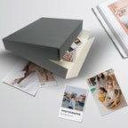 Lineco Museum Archival Storage Box, 14.75x18.75x3 in. Drop Front Design. - Image 6