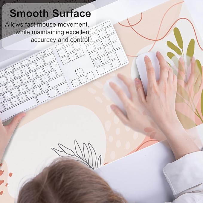 QIYI Large Mouse Pad, Cute Desk Mat - Image 4