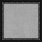 Amanti Art Black Framed Magnetic Board 24x24 Medium Vision Board by AmantiArt