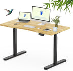 FLEXISPOT Bamboo Electric Standing Desk by FlexiSpot