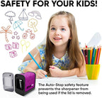 Battery-Operated Electric Pencil Sharpener - Image 6