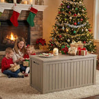 Yardgrace 210 Gallon Outdoor Storage Bench Waterproof - Image 3