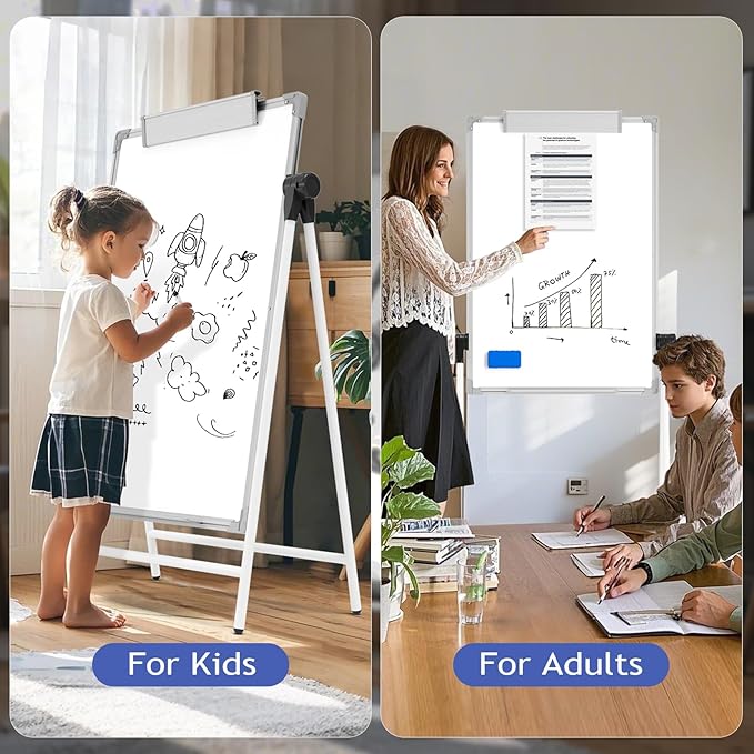 Lumspax Large Double Sided White Board - Image 7