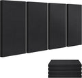23.62" X 11.81" X 2" Fiberglass Wall Panel, 4 Pack Acoustic Panels, Acoustic by UMIACOUSTIC