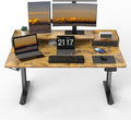ExaDesk 55 x 30 Inch Electric Standing Desk by ExaDesk