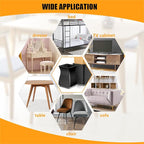 Square Chair Leg Protectors for Hardwood - Image 5