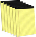 Note Pads 8.5 x 11 Wide Ruled Lined Writing Pads Yellow Legal Pads Letter Size by Aidunmis