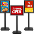 VAIIGO 3 Pack Heavy Duty Sign Holder Stand 11x17 Inch by VAIIGO