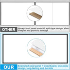 H-Qprobd 96"x48" White Board for Wall Commercial-Grade Large Magnetic Dry Erase - Image 5
