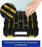 Double Side Tool Box Organizer, Hardware Storage Box, Portable Small Parts - Image 4