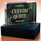 Custom Acrylic Sign Personalized, Custom Desk Name Plate, 18 Styles, - Image 4