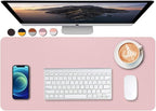 SUJAYU Dual Sided PU Leather Desk Pad, Mouse Pad, Office Desk Mat, Non-Slip by SUJAYU