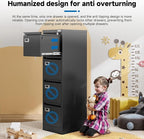 BYNSOE 4 Drawer File Cabinet - Image 8