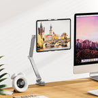 Houele Tablet Stand Holder, Adjustable Foldable Tablet Arm iPad Desk Mount - Image 6