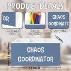 XPH Chaos Coordinator Blue Pen Pencil Holder Organizer - Image 7