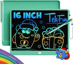 TEKFUN LCD Writing Tablet for Adults, Large Doodle Board, 16 Inch Colorful