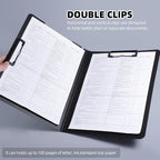 FRETONBA Clipboard Folder, A4 Foldable Clipboard - Image 2