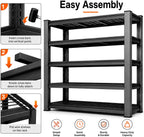 tote storage rack, garage shelving heavy-duty storage bin, package contents