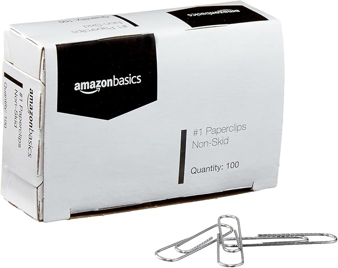 Amazon Basics No. 1 Paper Clips - Image 2
