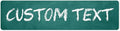 Custom Sign, Custom Street Sign, 11 Font Colors, 13 Font Styles, 4 Hole Options by MySignCenter