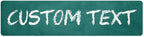 Custom Sign, Custom Street Sign, 11 Font Colors, 13 Font Styles, 4 Hole Options by MySignCenter