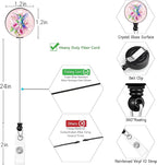Bird Badge Holder with Retractable Lanyard, Detachable Lanyard Badge Reel - Image 6