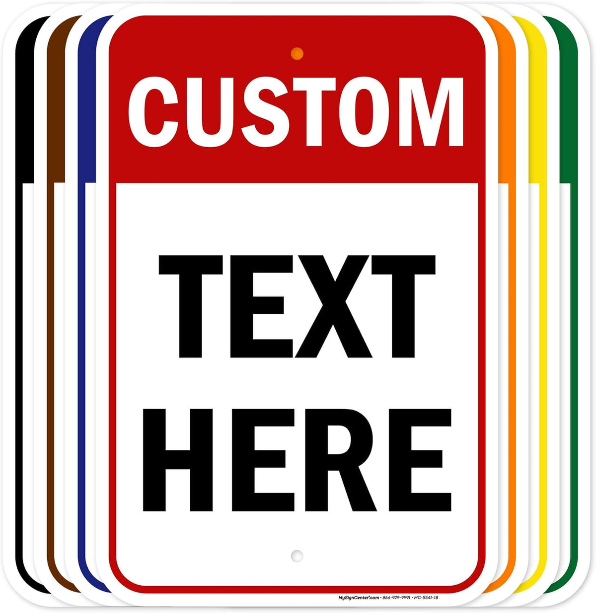 Custom Sign, Custom Sign for Business, Indoor/Outdoor use. 12x18 Inches