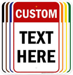 Custom Sign, Custom Sign for Business, Indoor/Outdoor use. 12x18 Inches by MySignCenter