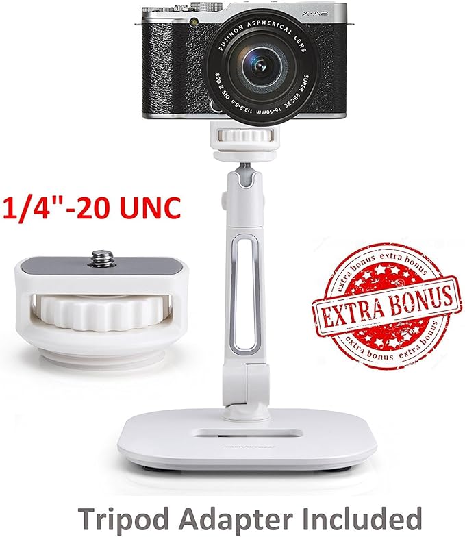 AboveTEK Tablet Stand Holder, Stylish Aluminum iPad Stands, Foldable 360° - Image 8