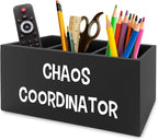XPH Chaos Coordinator Black Pen Pencil Holder Organizer by XPH