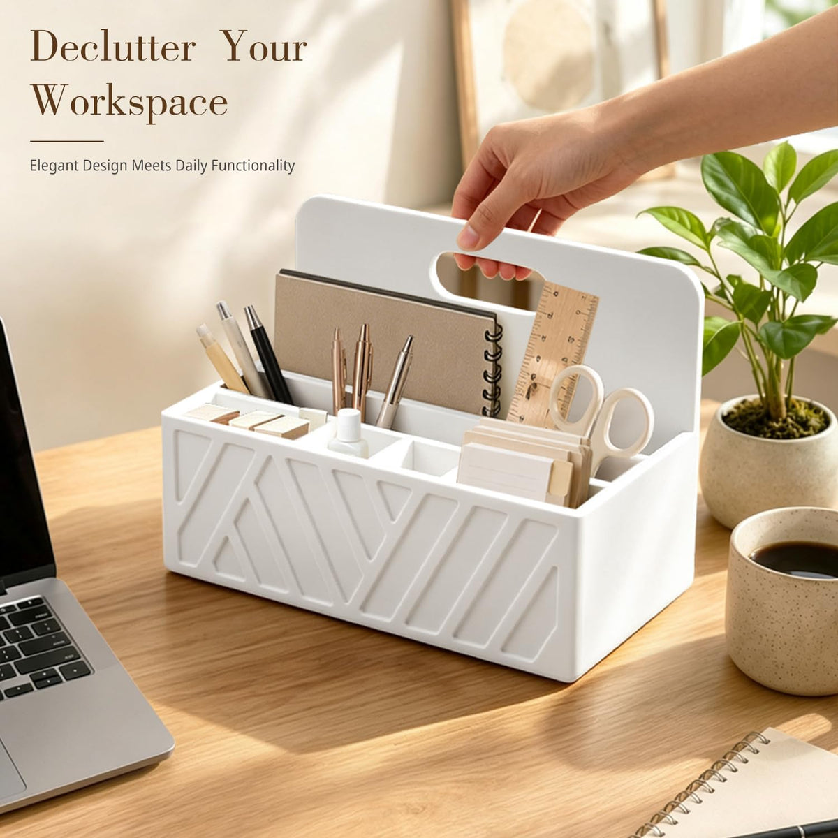 Mail Organizer Countertop, Desk Bill Holder, Stationery Accessories Sorter