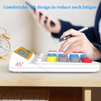 Desktop Calculator with Extra Large 5-Inch LCD Display, 12-Digit Two Way Power - Image 3