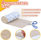 Felt Furniture Pads, Non Slip Self Adhesive Cuttable Felt Tape White Heavy Duty - Image 6