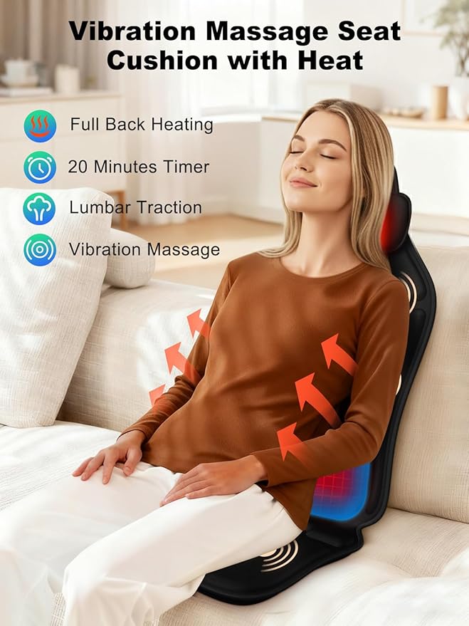 Vibration Back Massager for Chair - Image 2