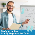 Ddaowanx Whiteboard Eraser, Magnetic Dry Erase Eraser, Glass Board Eraser - Image 4