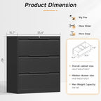 Bestoo 3-Drawer Lateral File Cabinet - Image 3
