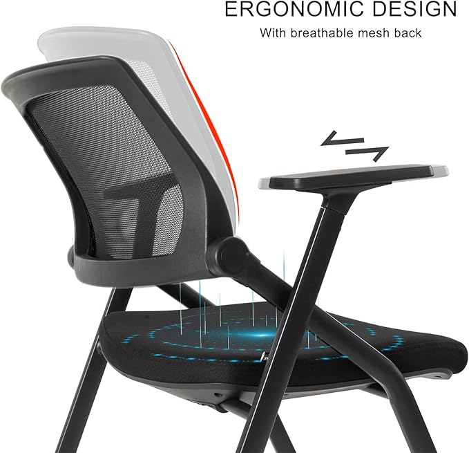 VACYOVKE 12 Pack Executive Office Chairs - Image 3