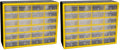 Akro-Mils 24-Drawer Plastic Drawer Storage Cabinet by Akro-Mils