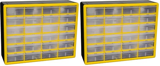 Akro-Mils 24-Drawer Plastic Drawer Storage Cabinet by Akro-Mils